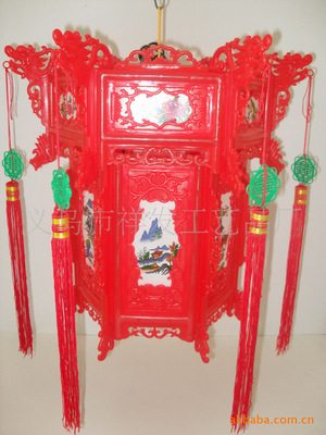 【小件批发》传统经典款走马灯 宫灯】价格,厂家,图片,灯笼,义乌市祥发工艺品厂-