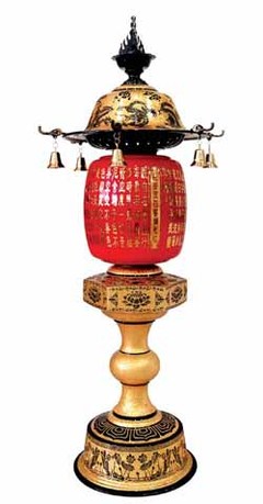 中国传统灯具中最大的一簇花光之源--宫灯